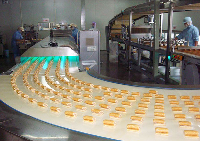 四川洛鮮食品科技有限公司廠房裝修現場